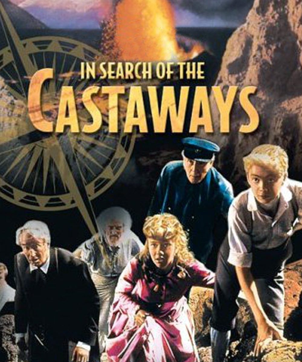 Poster for the movie "In Search of the Castaways"