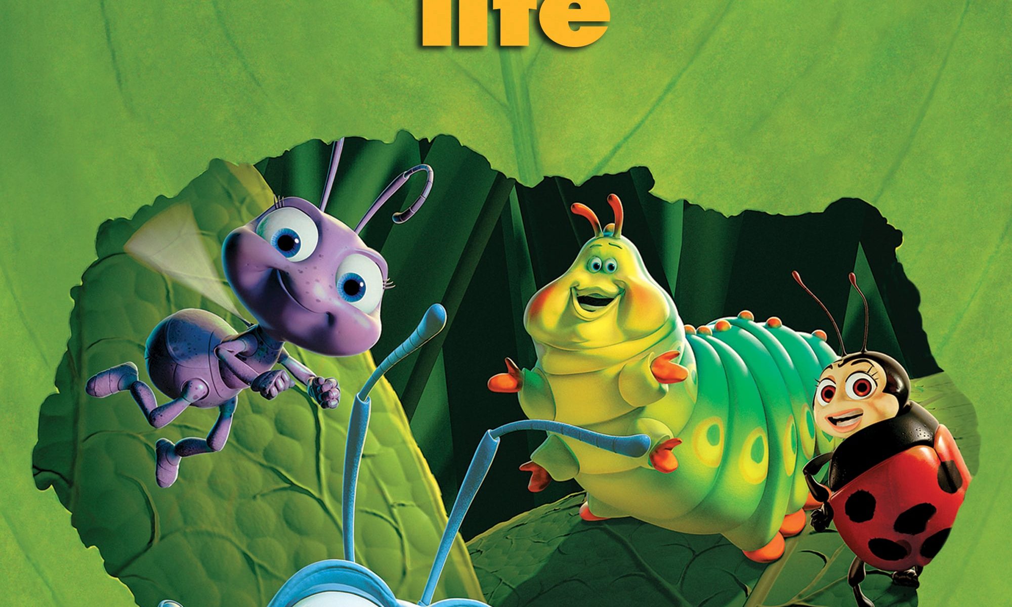 Poster for the movie "A Bug's Life"