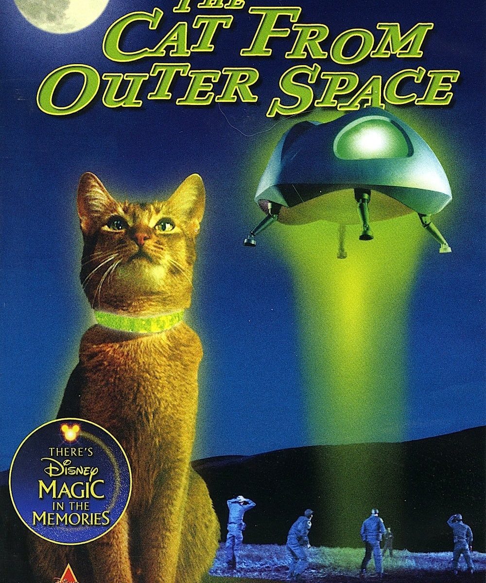 Poster for the movie "The Cat from Outer Space"