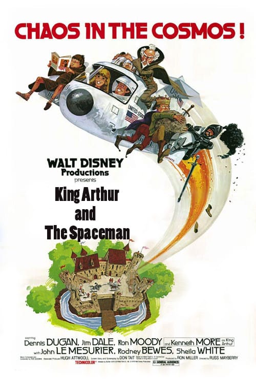 Poster for the movie "The Spaceman and King Arthur"