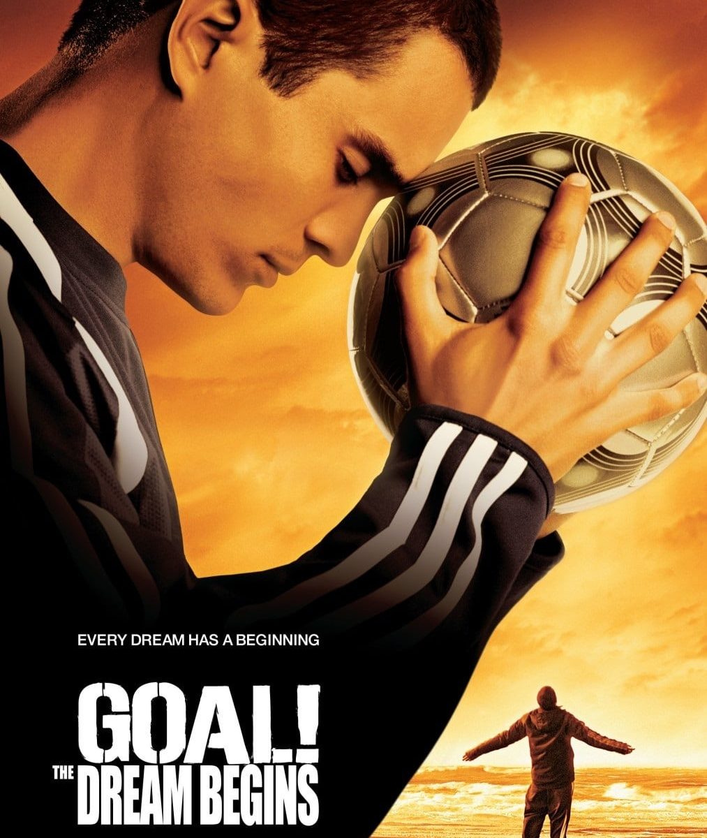 Poster for the movie "Goal! The Dream Begins"