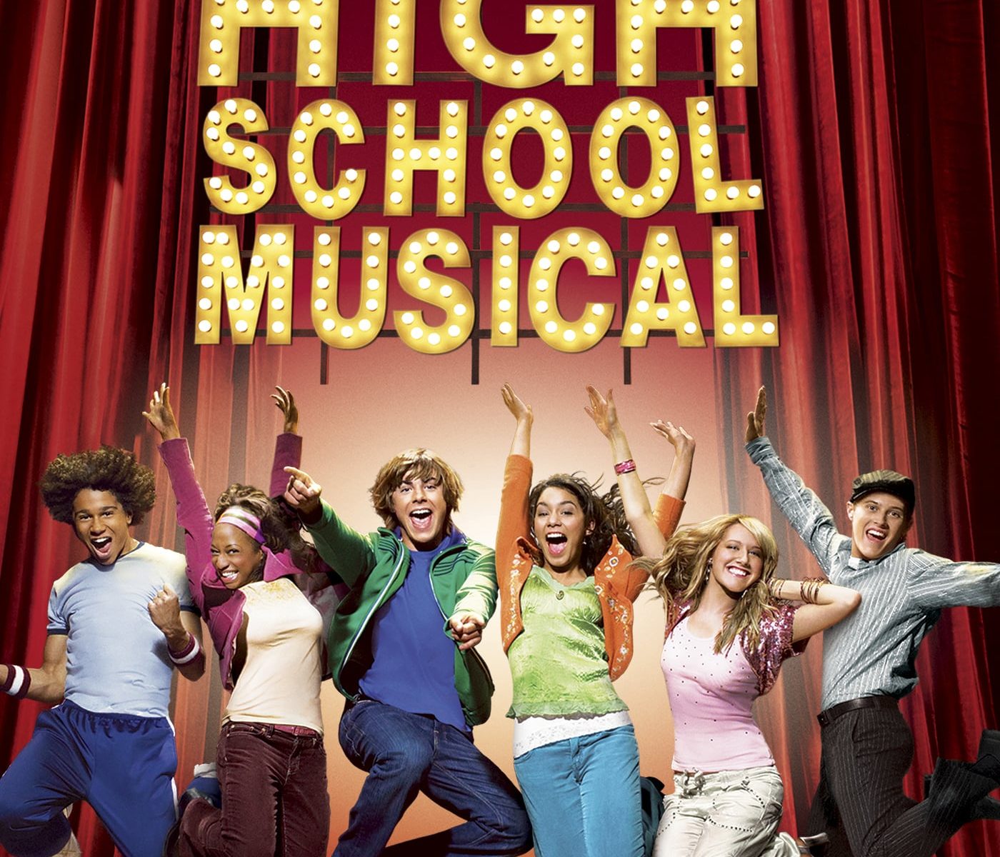 Poster for the movie "High School Musical"