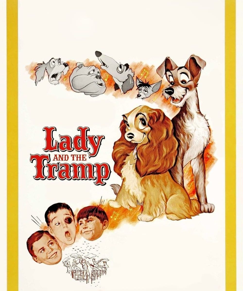 Poster for the movie "Lady and the Tramp"