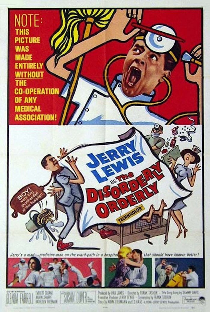 Poster for the movie "The Disorderly Orderly"