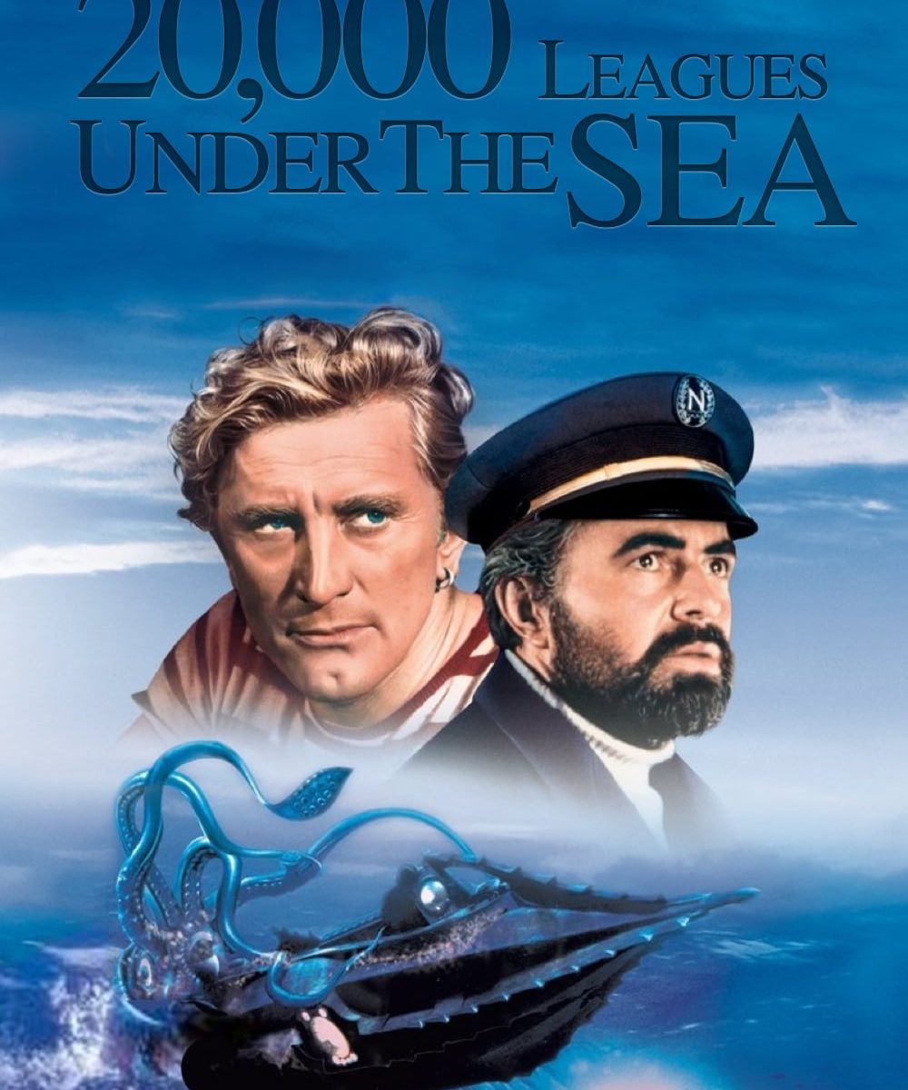 Poster for the movie "20,000 Leagues Under the Sea"