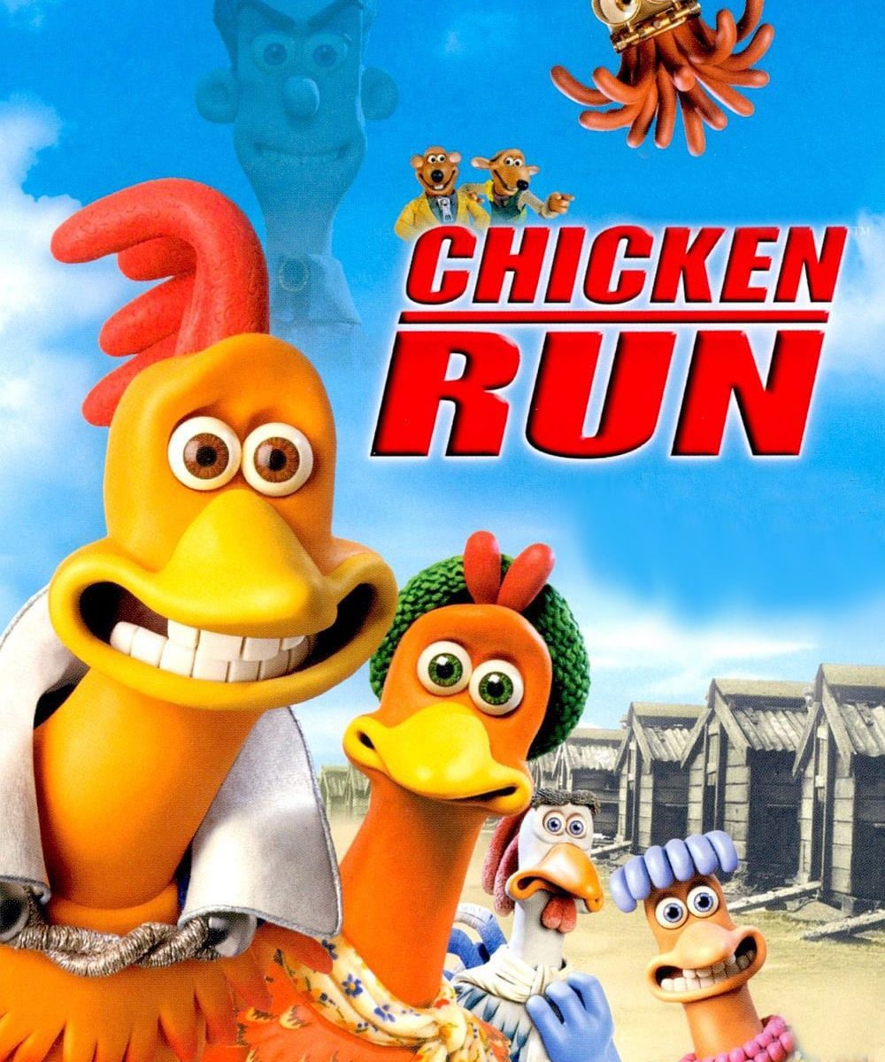 Poster for the movie "Chicken Run"