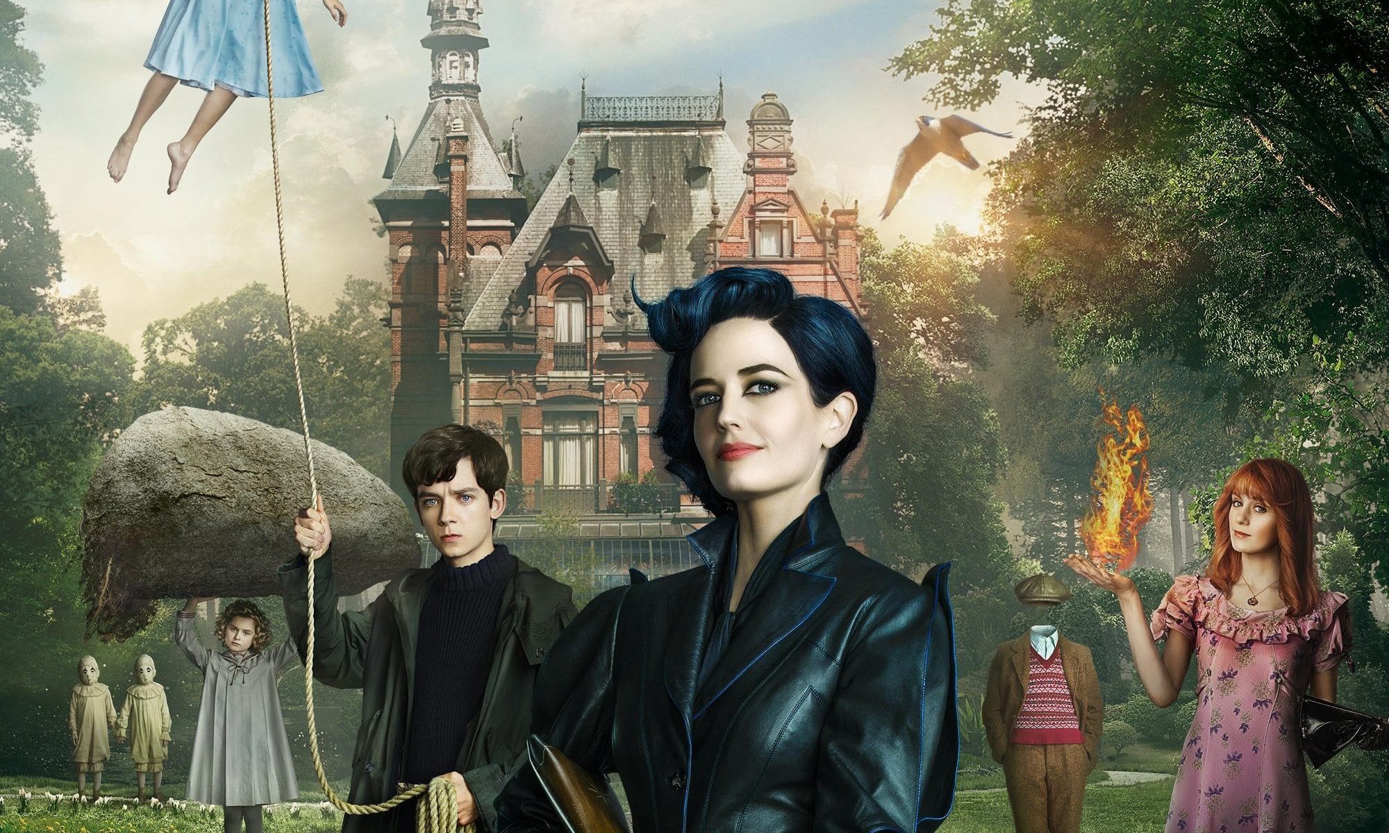 Poster for the movie "Miss Peregrine's Home for Peculiar Children"