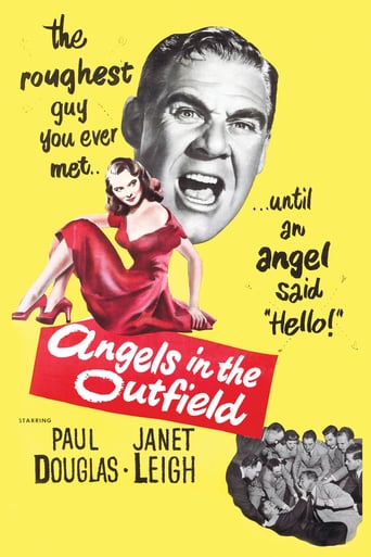 Poster for the movie "Angels in the Outfield"