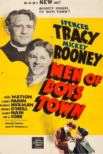 Poster for the movie "Men of Boys Town"