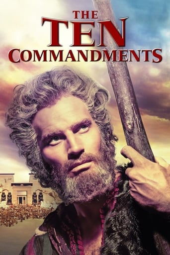 Poster for the movie "The Ten Commandments"
