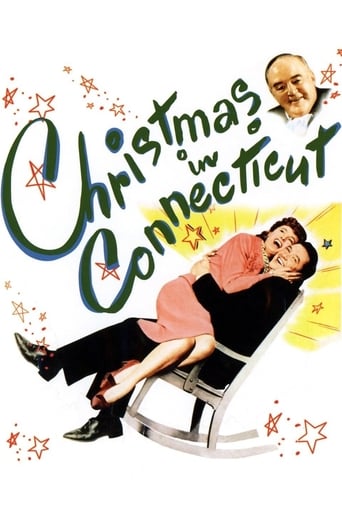 Poster for the movie "Christmas in Connecticut"