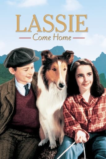 Poster for the movie "Lassie Come Home"