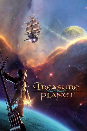 Poster for the movie "Treasure Planet"