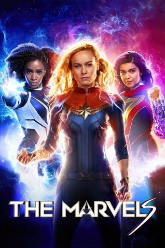 Poster for the movie "The Marvels"